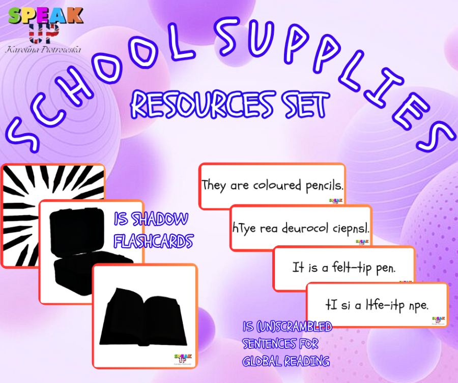 SCHOOL SUPPLIES COMPREHENSIVE SET - Speak UP zdjęcie 4
