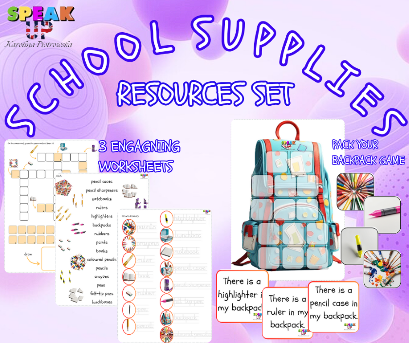 SCHOOL SUPPLIES COMPREHENSIVE SET - Speak UP zdjęcie 2