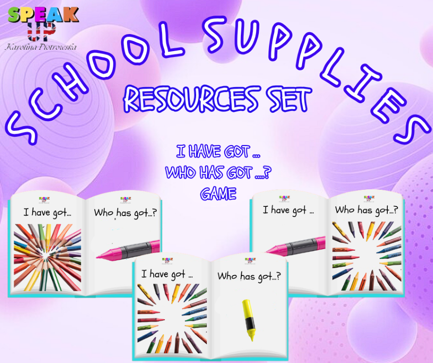 SCHOOL SUPPLIES COMPREHENSIVE SET - Speak UP zdjęcie 3