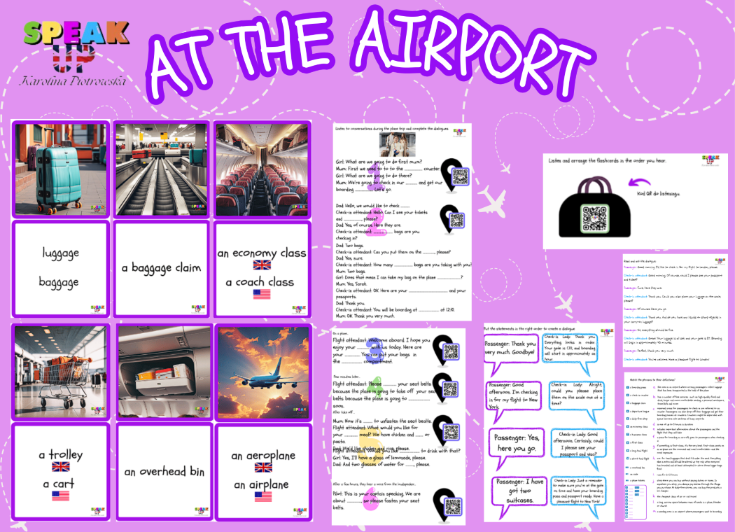 AT THE AIRPORT  - Speak UP zdjęcie 1