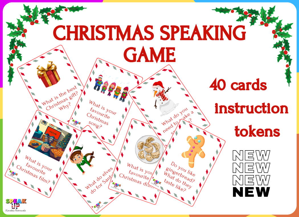 CHRISTMAS SPEAKING ACTIVITY - Speak UP zdjęcie 1