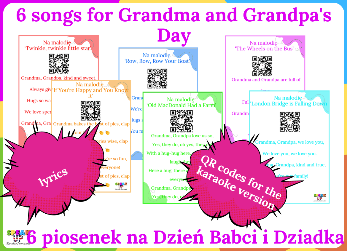 6 SONGS FOR GRANDPARENTS' DAY - Speak UP zdjęcie 1