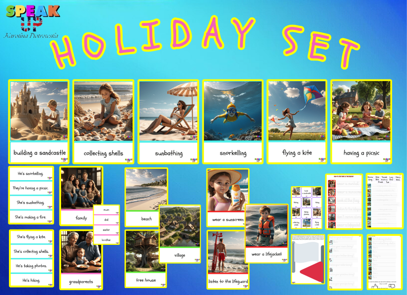 HOLIDAY SET for young learners - Speak UP zdjęcie 1