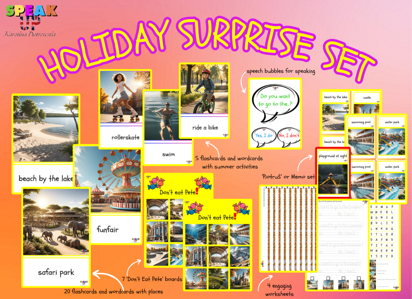 HOLIDAY SURPRISE set for young learners - Speak UP zdjęcie 1