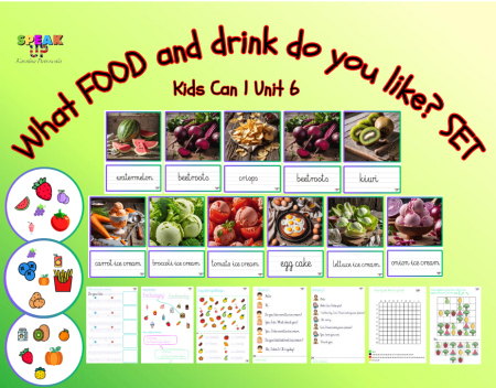 WHAT FOOD DO YOU LIKE? SET