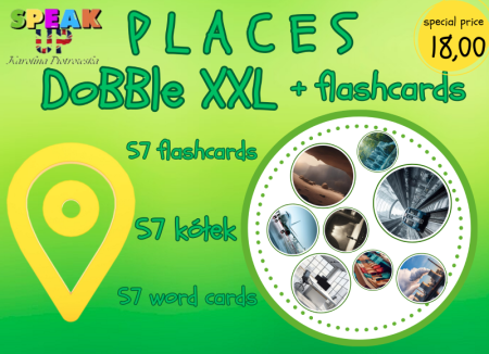 PLACES DoBBle XXL game + flashcards