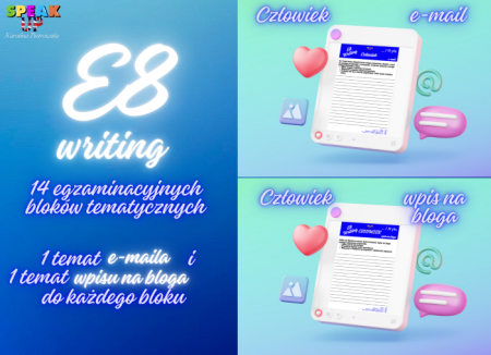 E8 WRITING 28 tematów e-maili i wpisów na bloga