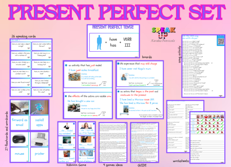 PRESENT PERFECT SET + dodatek