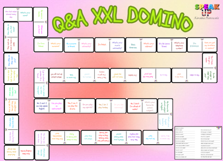 QUESTIONS & ANSWERS XXL DOMINO