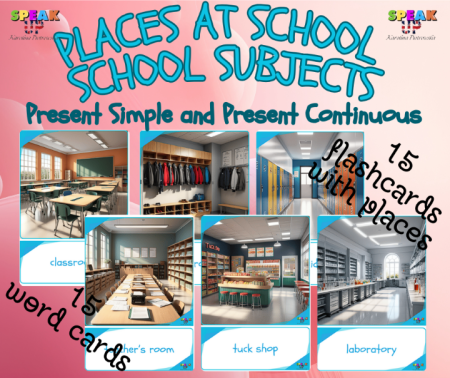 PLACES AT SCHOOL and SCHOOL SUBJECTS