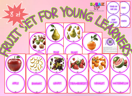FRUIT SET for young learners