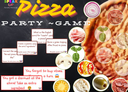 PIZZA PARTY game