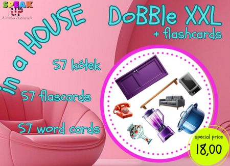 in a HOUSE DoBBle XXL + flashcards