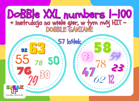 DoBBle XXL NUMBERS 1-100