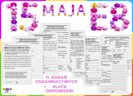 E8 ARKUSZ EGZAMINACYJNY  z języka angielskiego #1