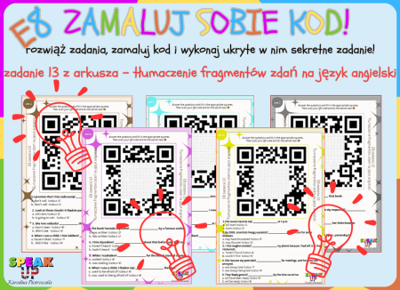 E8 ZAMALUJ SOBIE KOD! #4 zadanie 13 z arkusza