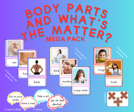 Body Parts and What's the matter? GIGA SET