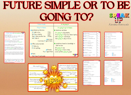 FUTURE SIMPLE OR TO BE GOING TO SET