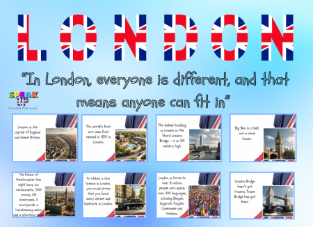 LONDON - gazetka ścienna