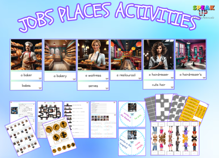 JOBS PLACES AND ACTIVITIES SET