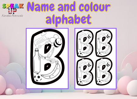 NAME & COLOUR - ALPHABET