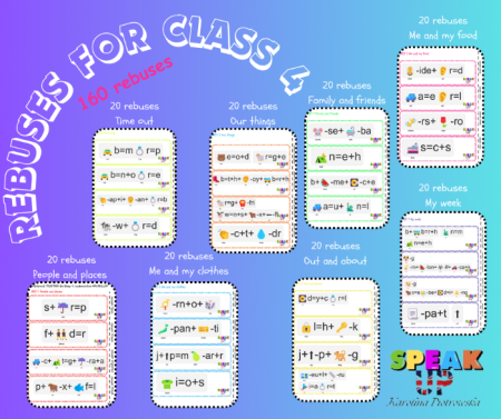 REBUSES for class 4 Vocabulary