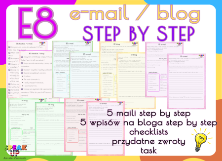 E8 E-MAIL and BLOG step by step WRITING