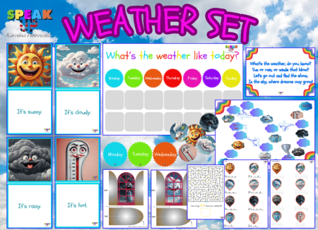 WEATHER - set for kids